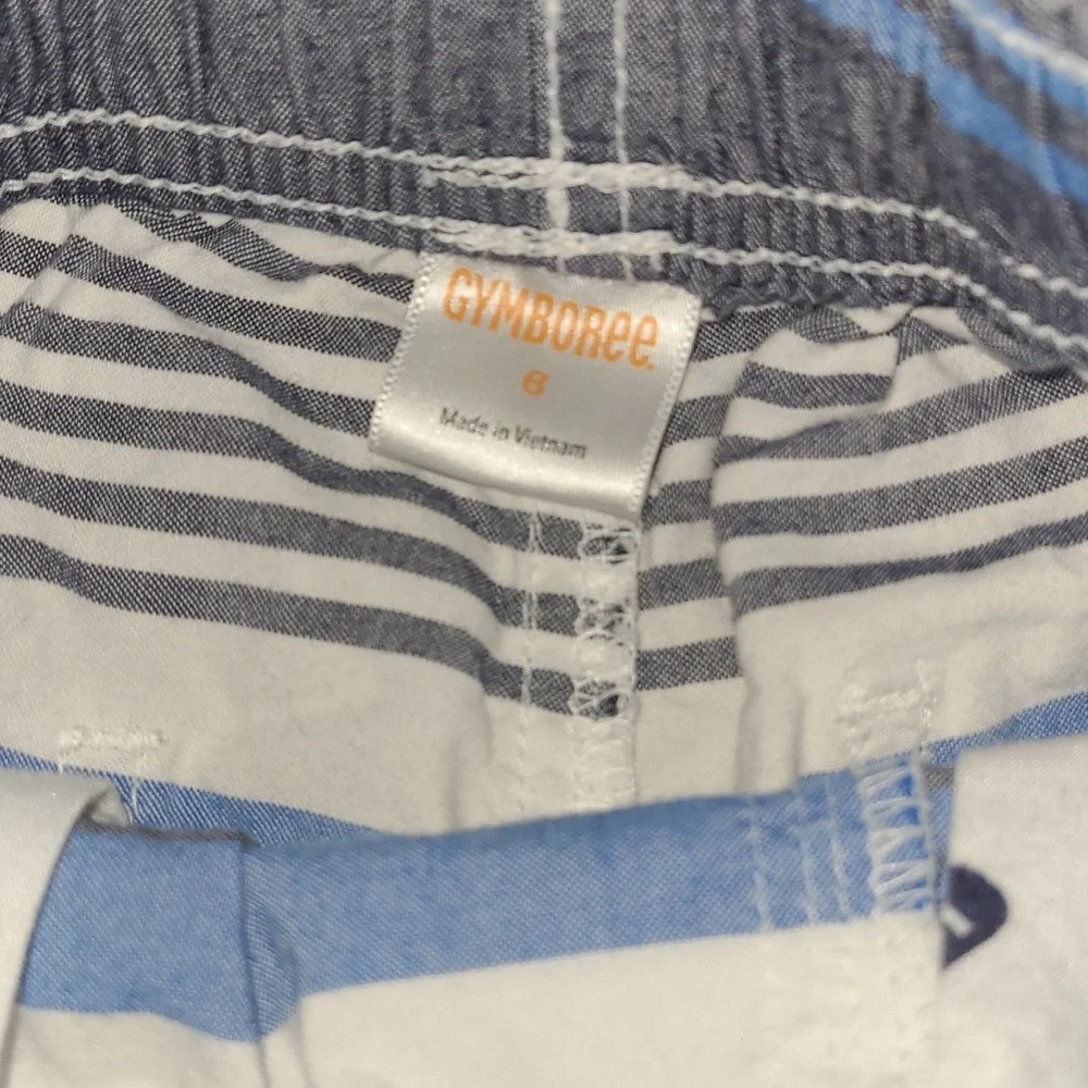 LITTLE BOY'S GYMBOREE STRIPED SHORTS